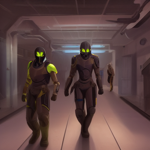 The Guardians sneaking into the planet's facility and disabling the security systems, as they walk towards the weapon room with determined expressions on their faces.